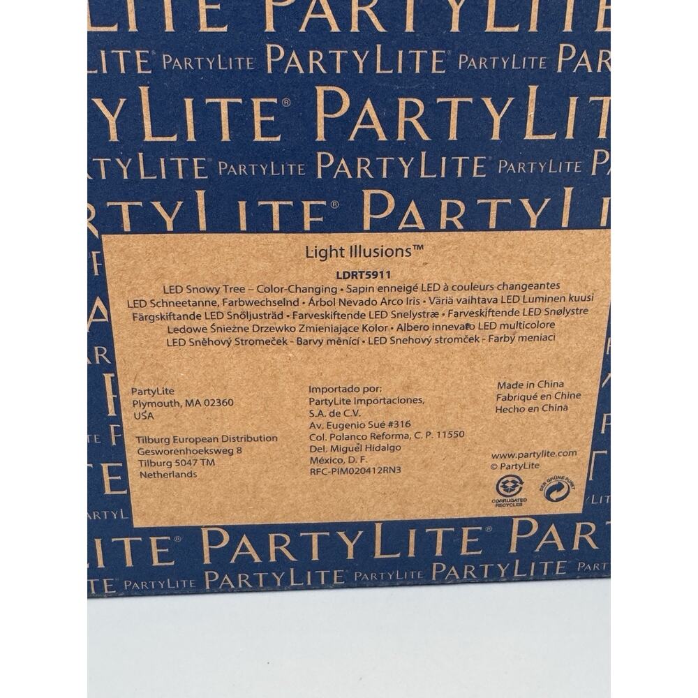 Partylite Light Illusions LED Color Changing Tree - Picture 10 of 16